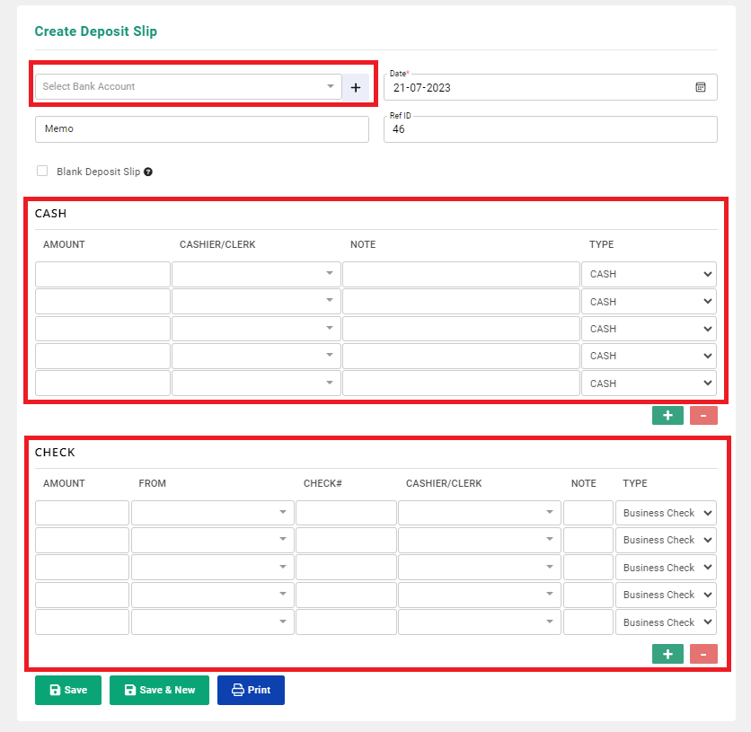 how-to-create-deposit-slip-online