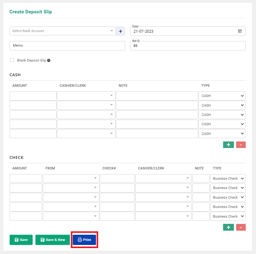 how-to-create-deposit-slip-online