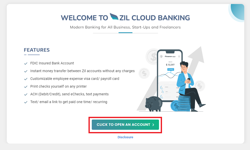 create business bank account online